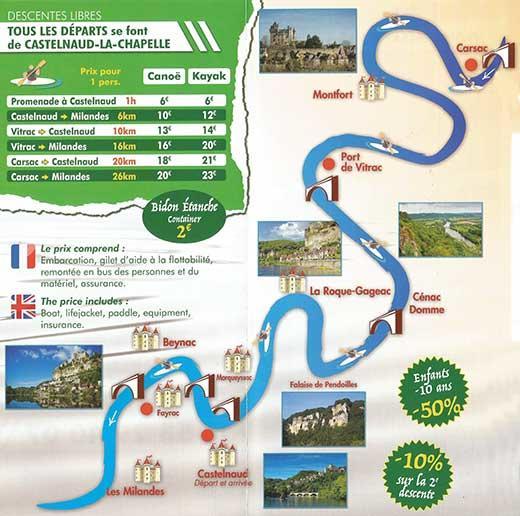 TERRE d'HISTOIRE - Baignade, canoë, piste cyclable à proximité Castelnaud La Chapelle Exterior foto